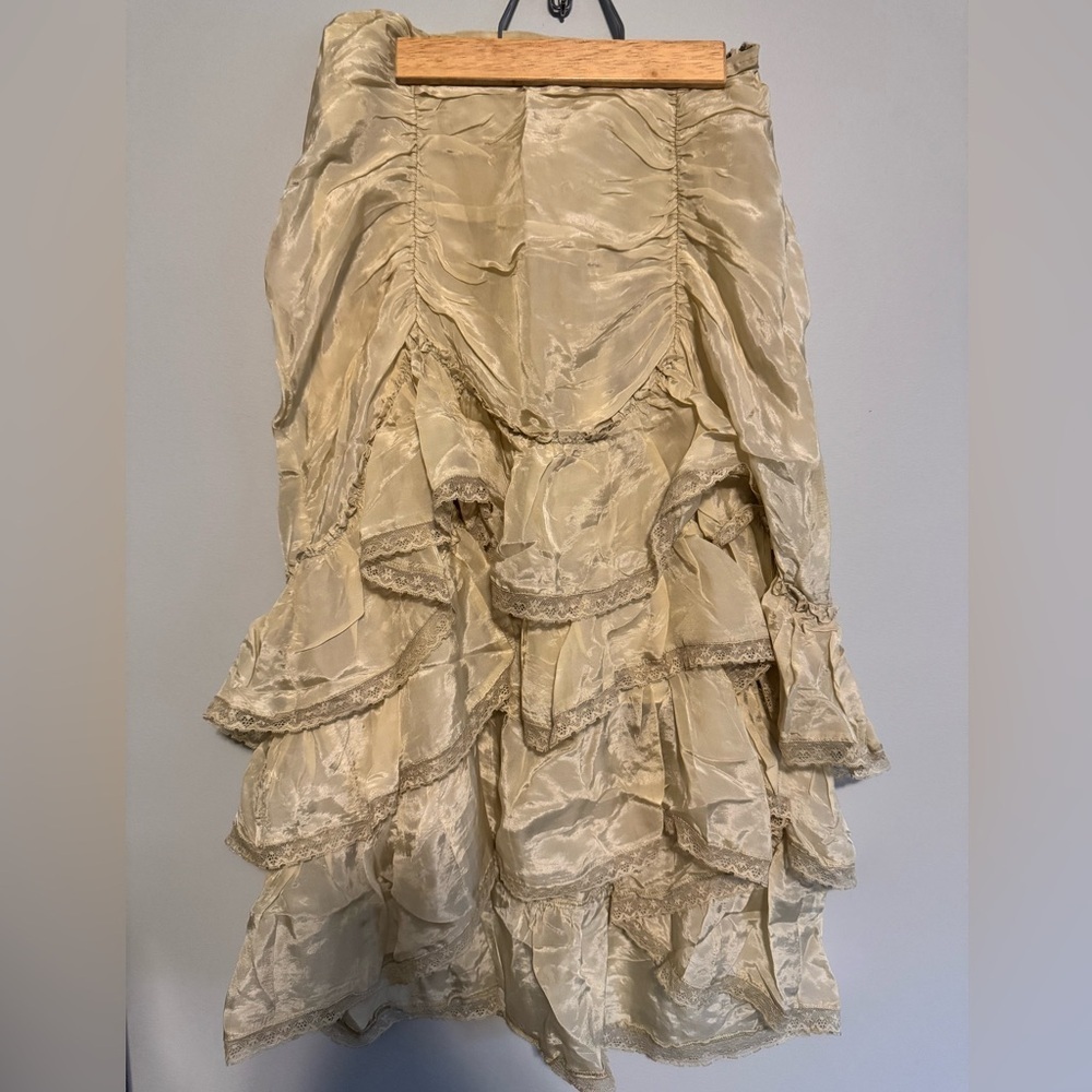 Free People Calliope Ruffle Midi Skirt - Picture 2 of 3